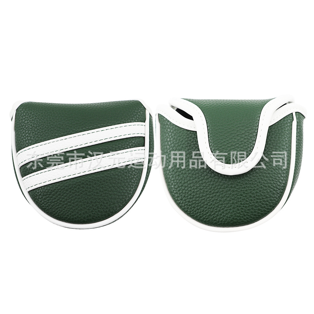 Picture of Factory direct cross-border e-commerce golf club cover pu club cover ball head protective cover push rod cap cover