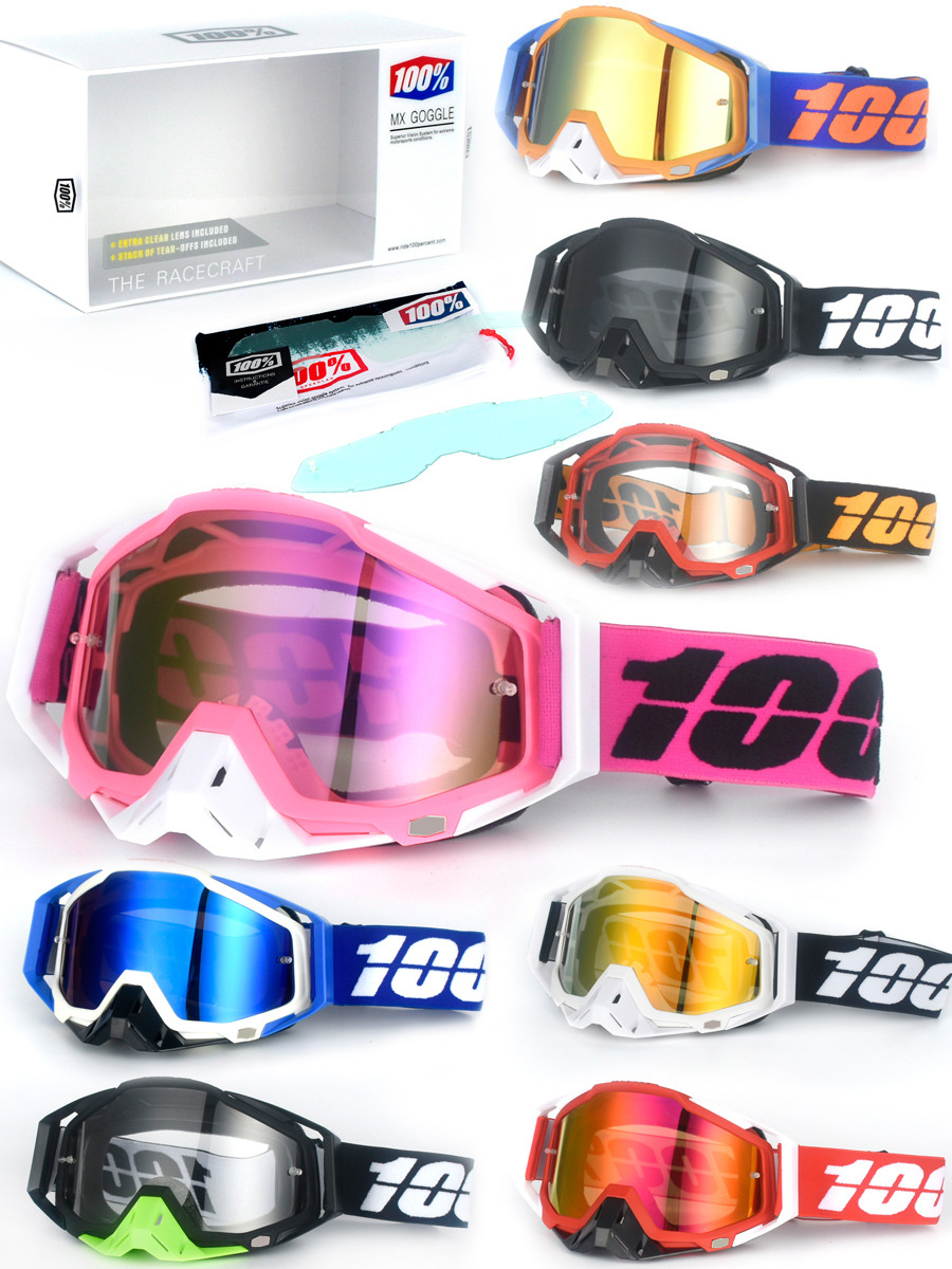 Spot Wholesale Motorcycle Off-Road Helmet Goggles Uv Outdoor Cycling Glasses Sports Windproof Ski Goggles