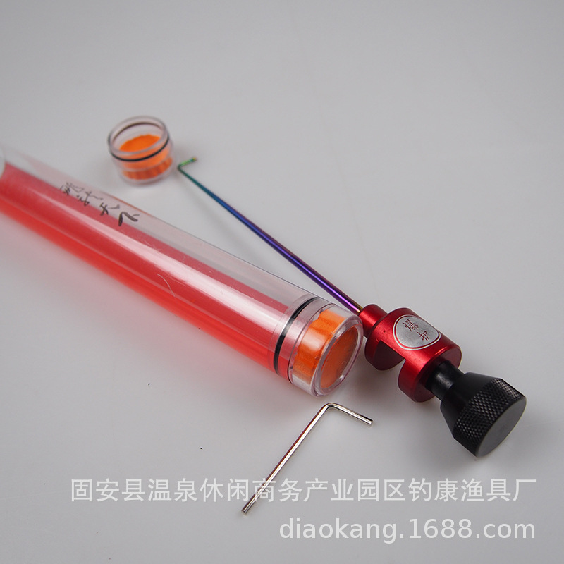 Fish guard needle flying competitive hook picker colorful titanium alloy needle with wrench unhooking wholesale