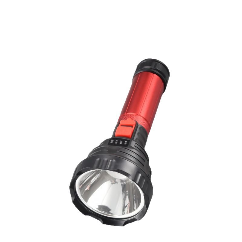 Picture of Zoom Strong Light Aluminum Alloy Flashlight USB Charging Power Display Cob Side Light Outdoor Long-Range Flashlight Lightweight