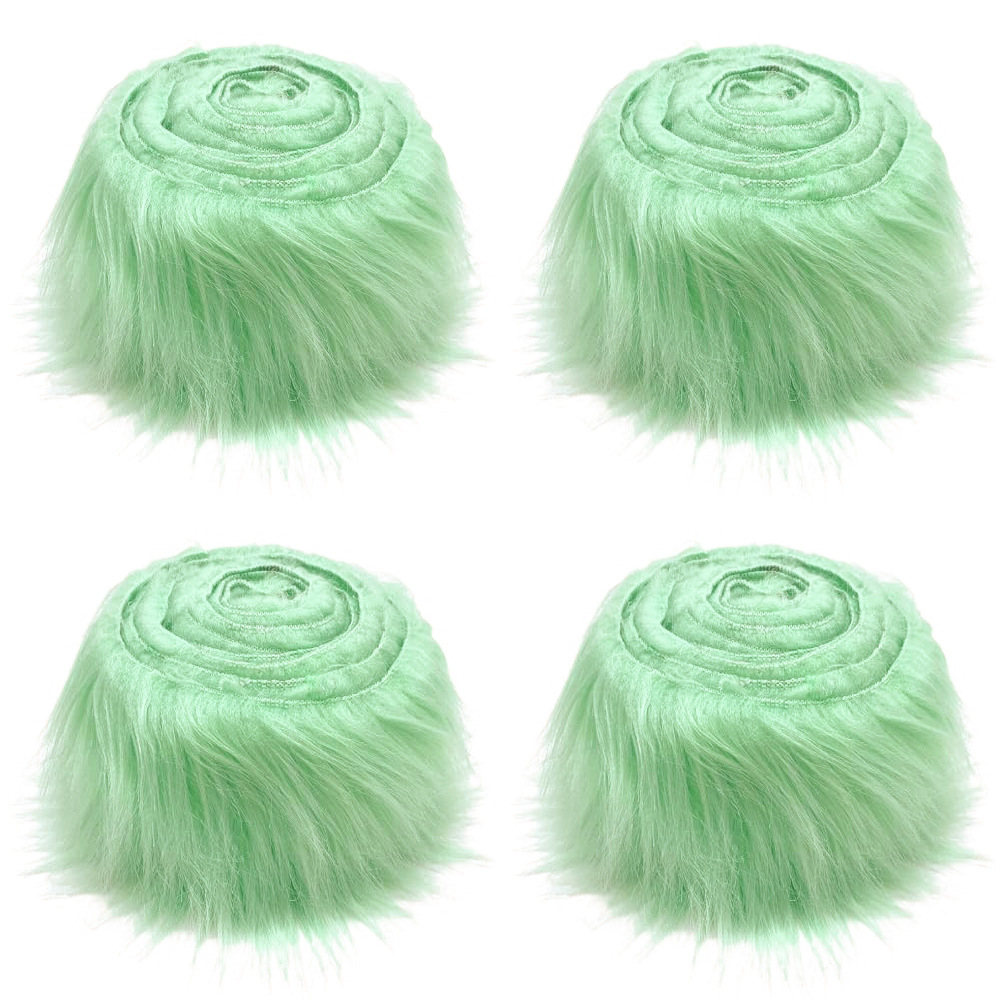 Picture of Spot Wholesale Christmas Tree Skirts Solid Color Plush Strips Home Decoration Washed Plush Strips Clothing Shoes and Hats Accessories Accessories