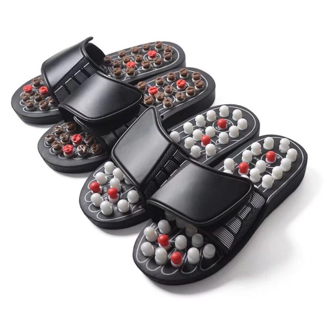 Picture of Manufacturer in stock massage slippers dot Japanese rotating health massage slippers acupoint health care foot health slippers