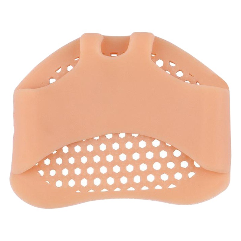 Honeycomb Forefoot Pad, Shock-Absorbing Pad, Silicone Breathable Women's High-Heeled Shoes Insole, Anti-Wear, Anti-Pain, Pressure-Reducing, Code-Adjusting Foot Pad
