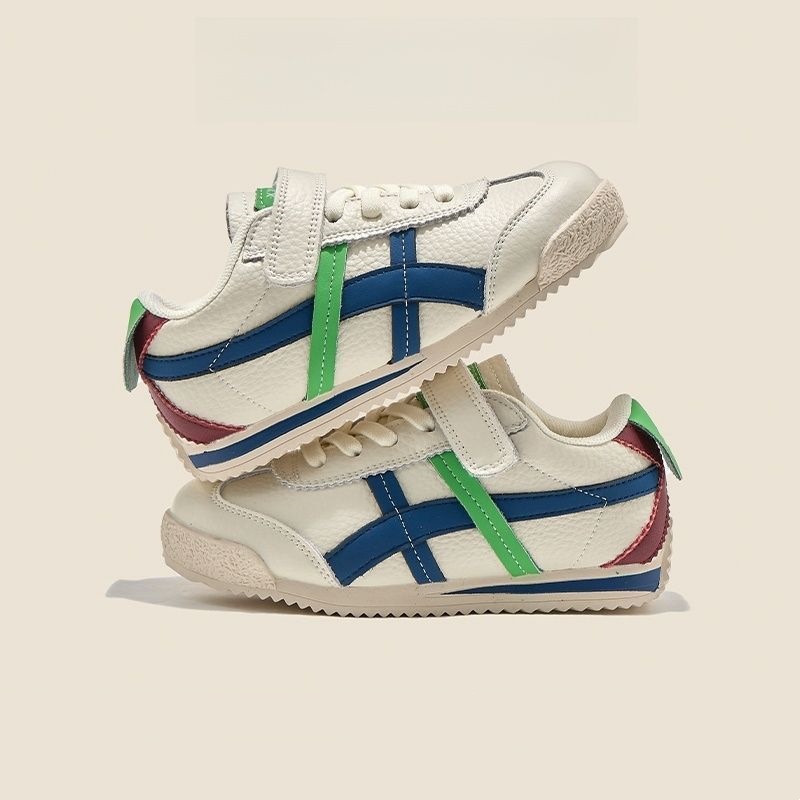 Genuine Leather Boys Forrest Gump Shoes Spring and Summer 2025 New Baby Shoes Lightweight Breathable Girls' Sneakers Children's sneaker