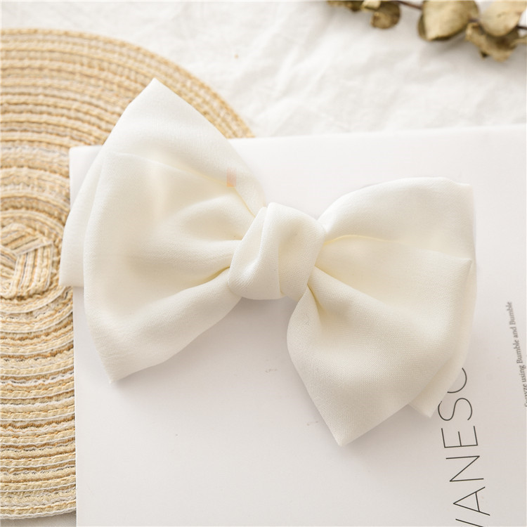 Picture of Headwear New Hairpin Knotted Bow Hairpin Women's Fabric Spring Clip Hairpin Wholesale Ready-Made Accessories