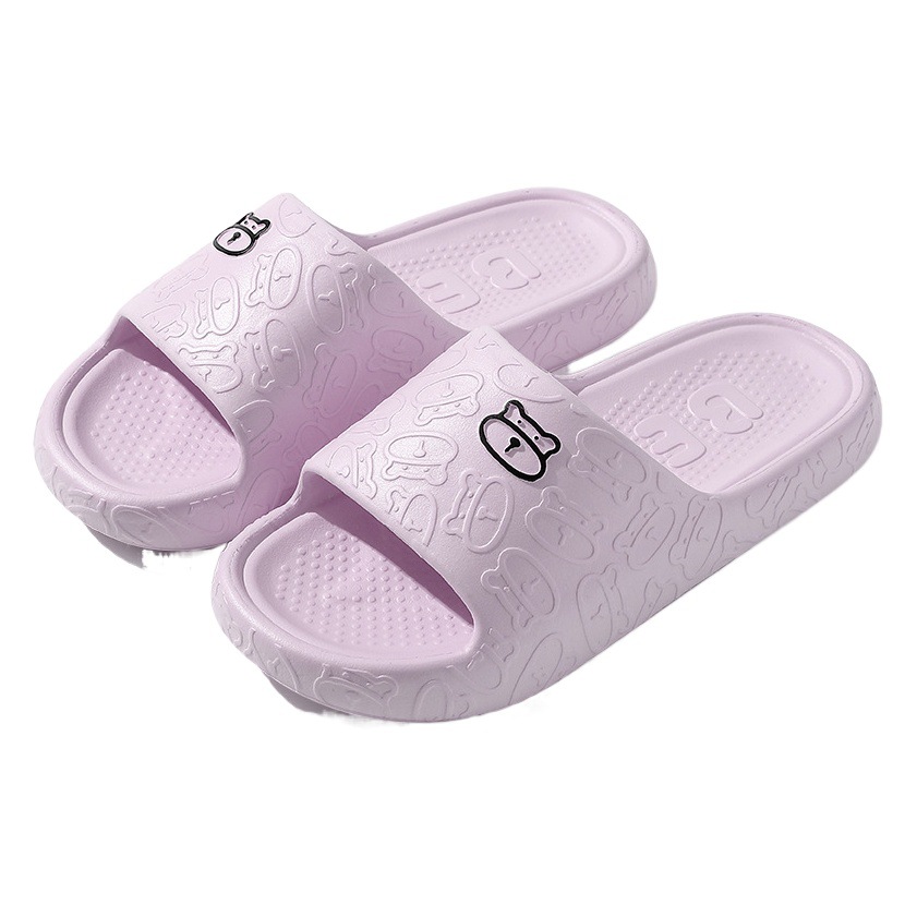 Breathable Slippers for Women Summer Outer Wear 2025 New Bathroom Indoor Home Eva Men's Summer Slippers Wholesale