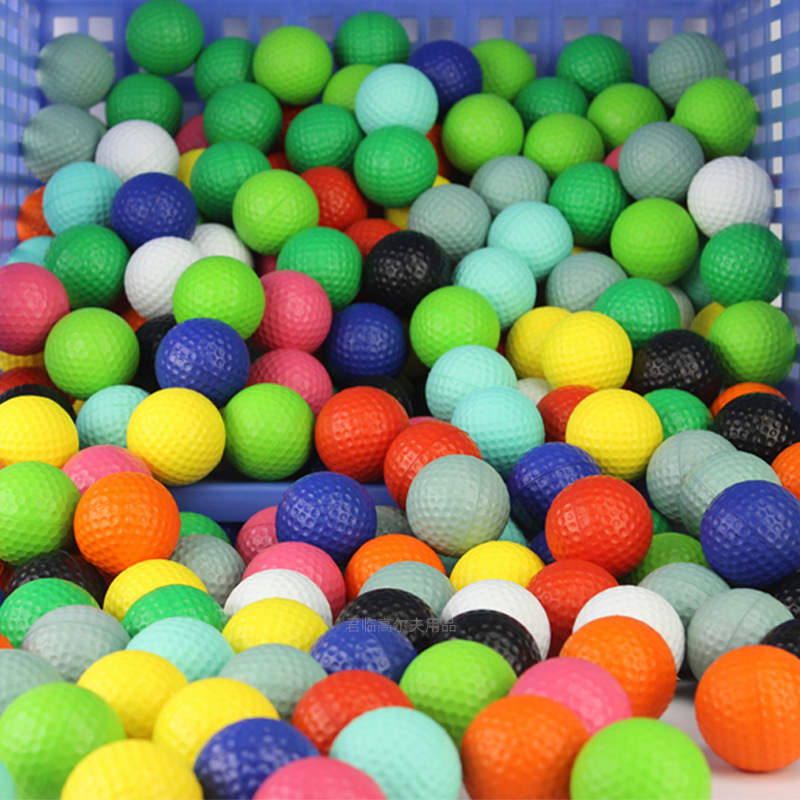 Picture of Factory special price brand new golf PU ball sponge ball toy ball PU foam ball soft ball indoor practice ball 10 colors
