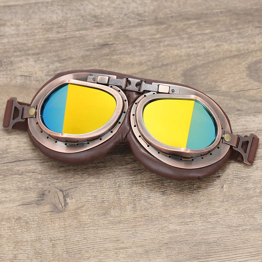 Picture of Spot retro angle Harley goggles helmet goggles motorcycle motorcycle off-road goggles electric car wind and dust