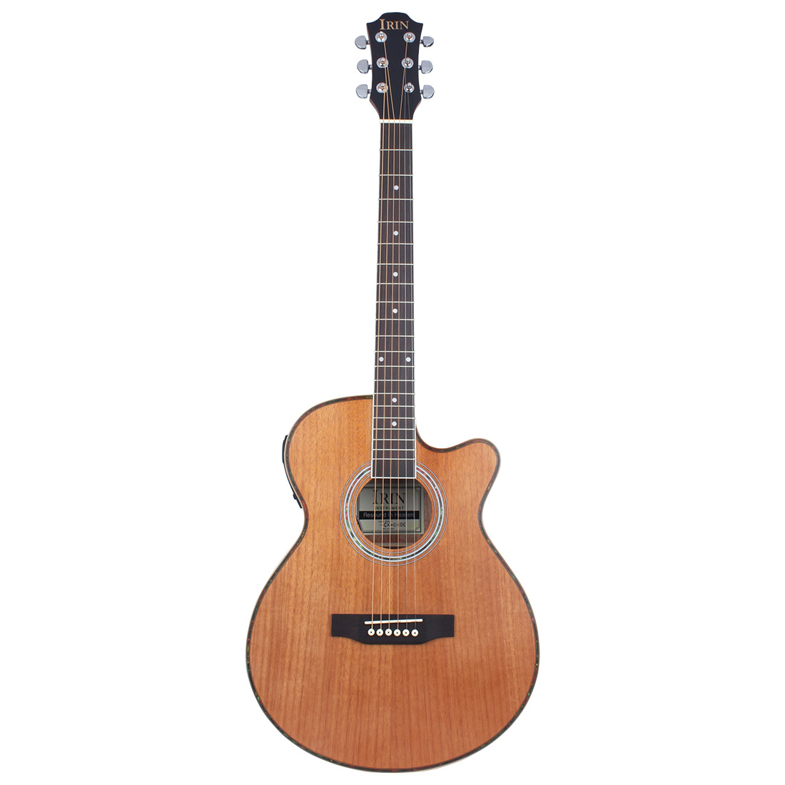 Wholesale IRIN40 inch electric box folk guitar full Sabri electric box missing angle guitar EQ guitar electric guitar
