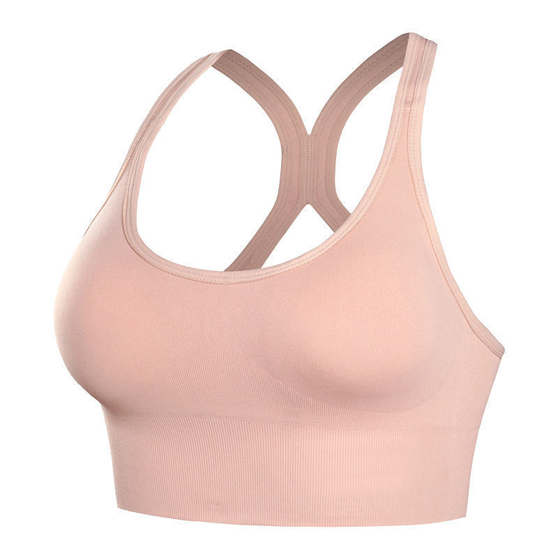 Picture of Cross-Border Large Size Shock-Proof Sports Bra Push-Up Tube Top Wide Shoulder Straps I-Shaped Vest Beautiful Back Underwear Bra