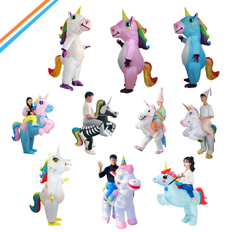 Unicorn Inflatable Clothing Million Christmas Cartoon Funny Party unicrn inflatable costumes