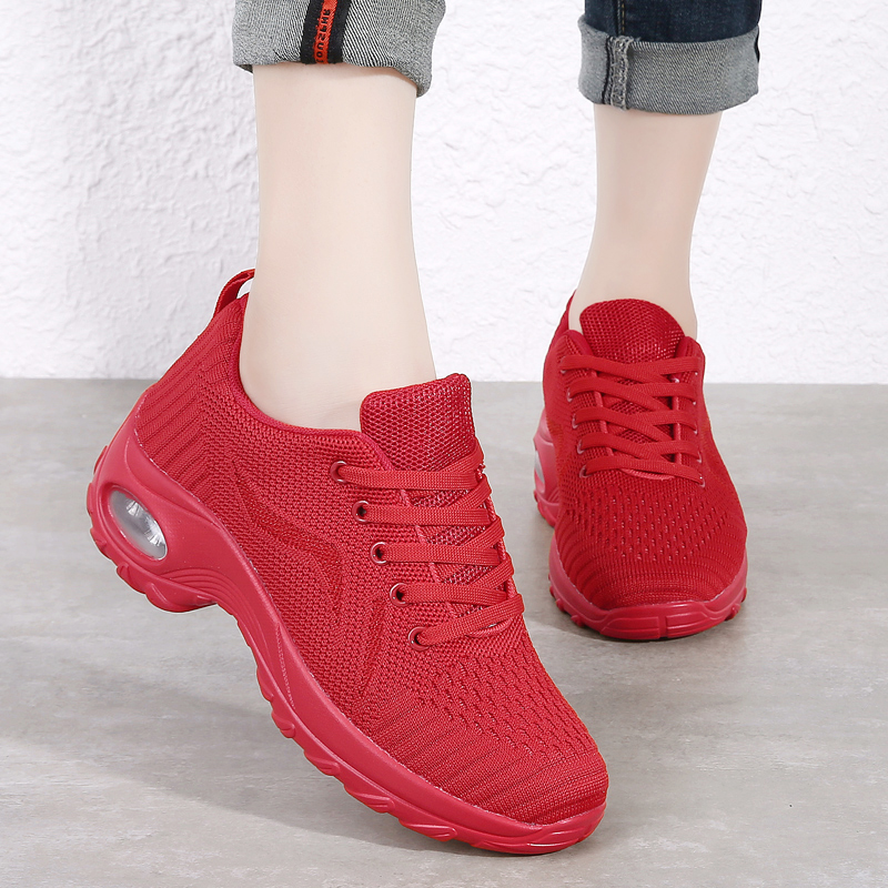 Picture of 2024 Black Dance Shoes Yang Liping Square Dance Shoes Soft Sole Women's Jazz Shoes Middle Heeled Sports Dance Shoes Not Tired Feet