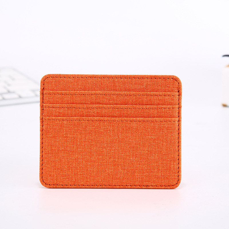 Picture of Cross-Border Carefully Selected Thin Card Holder Men's Small Card Holder Multi-Purpose Student Card Holder Credit Card Holder Bank Portable