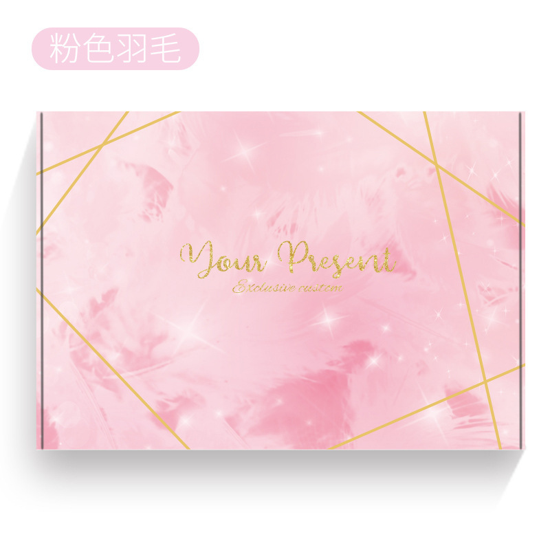 Color aircraft carton square corrugated express packaging box spot Han clothing underwear JK aircraft box
