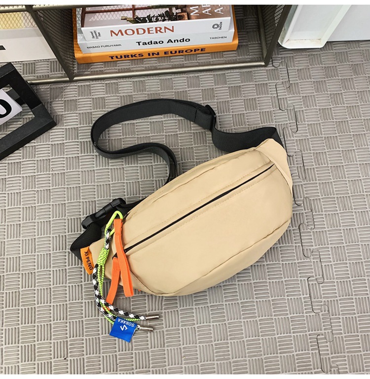 Picture of Chest Bag Men's Small Bag Waterproof Japanese Style Casual Crossbody Bag Sports Shoulder Bag Men's Waist Bag Women's Shoulder Bag Can Be Printed with Logo