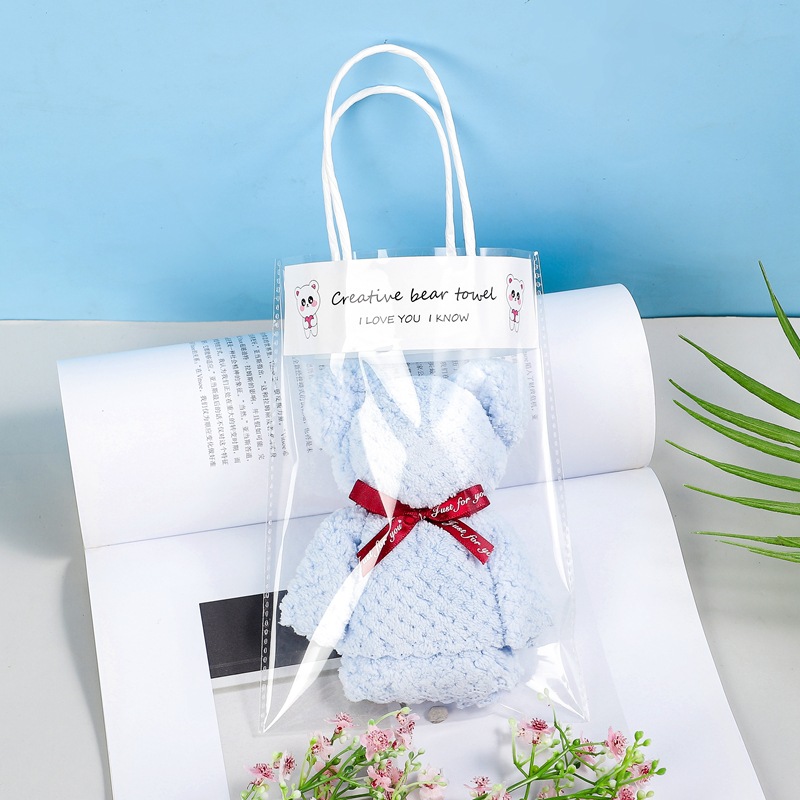 Picture of Bear Towel Hand Gift Wedding Gift Birthday Return Gift Wedding Shop Christmas Gift Opening Gift Bear Towel