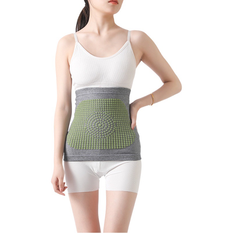 Wormwood self-heating cashmere belt warm belly circumference belly protection navel stomach abdomen men and women cold-proof cool autumn and winter sleeping
