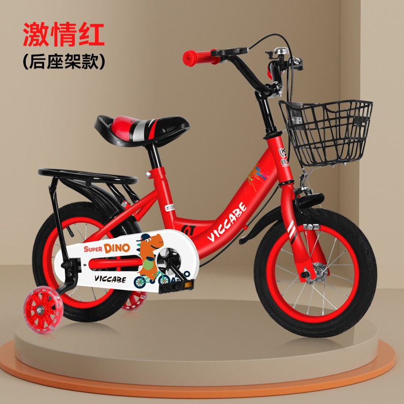 Picture of Vicack Kidsren's Bicycle Boy 2-3-6-7-10 Years Old Medium and Large Kidsren Baby Stroller Little Girl Bicycle