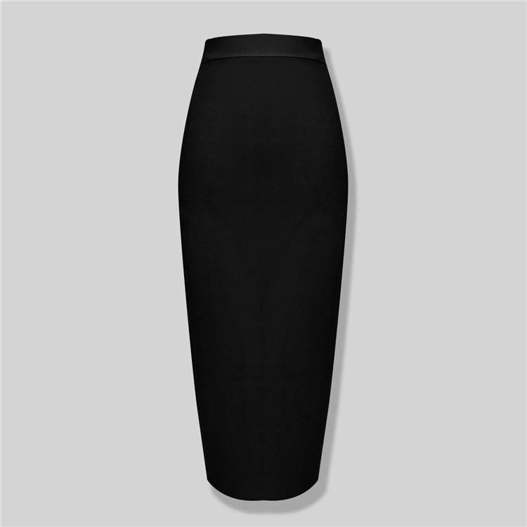 Amazon AliExpress foreign trade cross-border black high waist fashion Joker socialite bandage skirt skirt dress