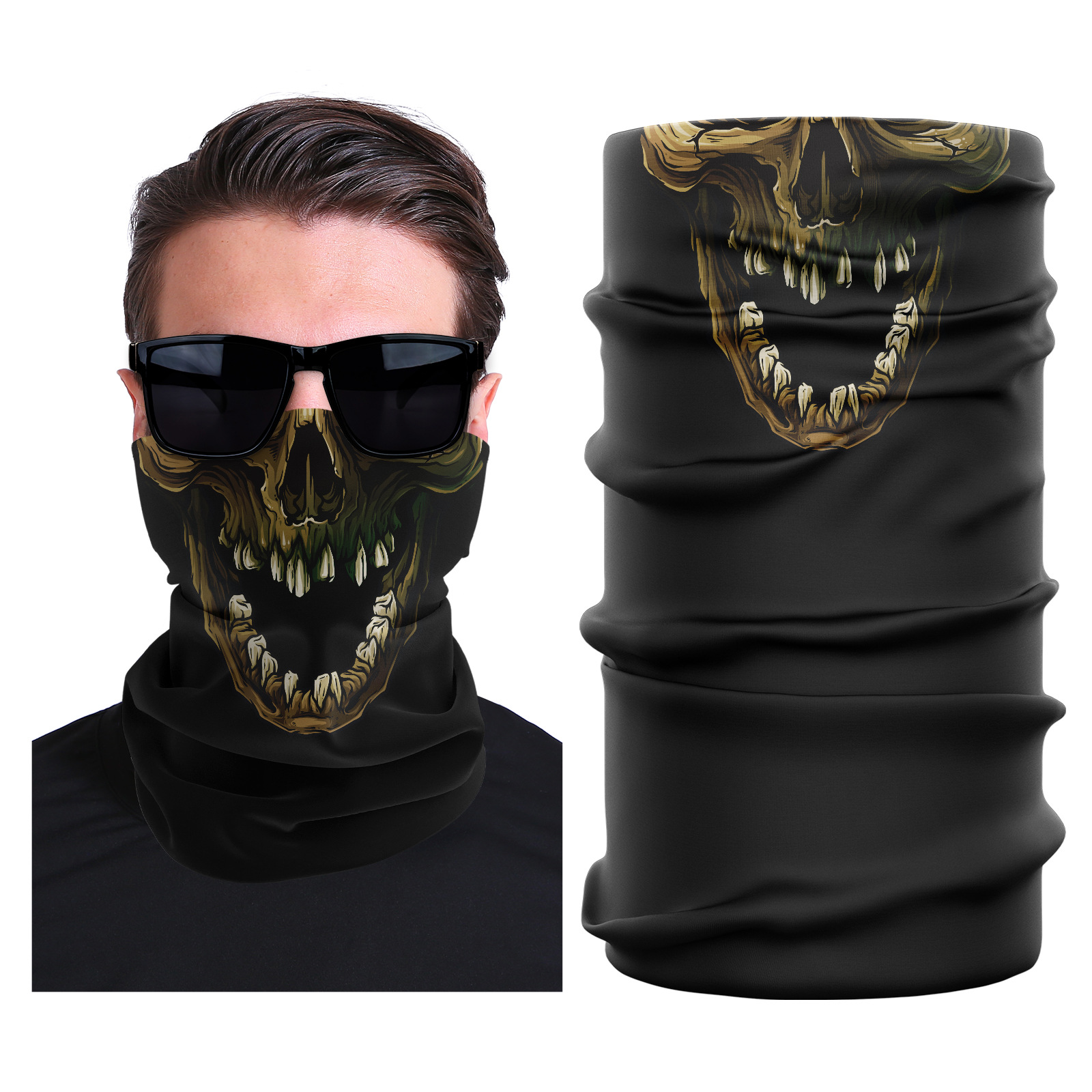 Picture of Xunhui magic scarf outdoor scarf mountaineering riding scarf high elastic seamless Ice Silk face towel cross-border bandana