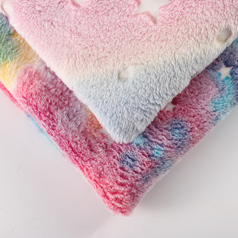 Luminous Flannel Cartoon Offset Printing Brushed Printing Blanket Carpet Curtain Bedding Fabric Falevel