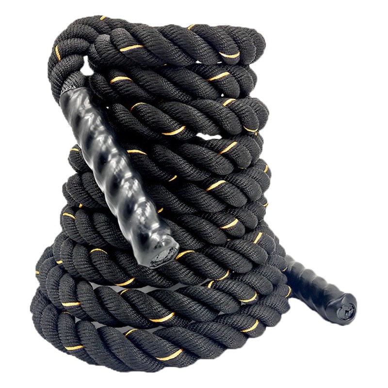 Manufacturer Wholesale Fitness Combat Rope Physical Training Rope Amazon Climbing Gym Polyester Combat Weight-Bearing Rope