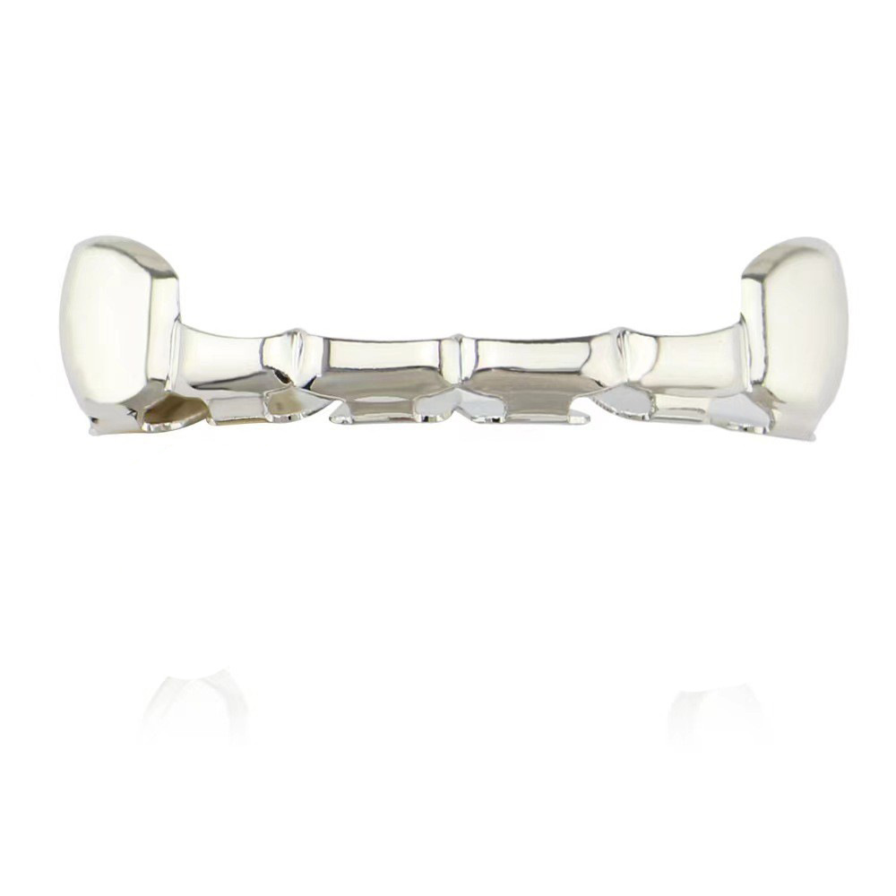 Picture of Cross-Border Hot Selling European and American Hip-Hop Trendy Hippop18K Hip-Hop Flat Teeth Cut Out Tiger Teeth Braces Fashion Trendy Products