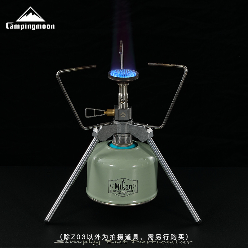 Picture of Campingmoon Z03 Aluminum Alloy Camping Style Stove Heightening Joint Alpine Flat Gas Tank Adapter