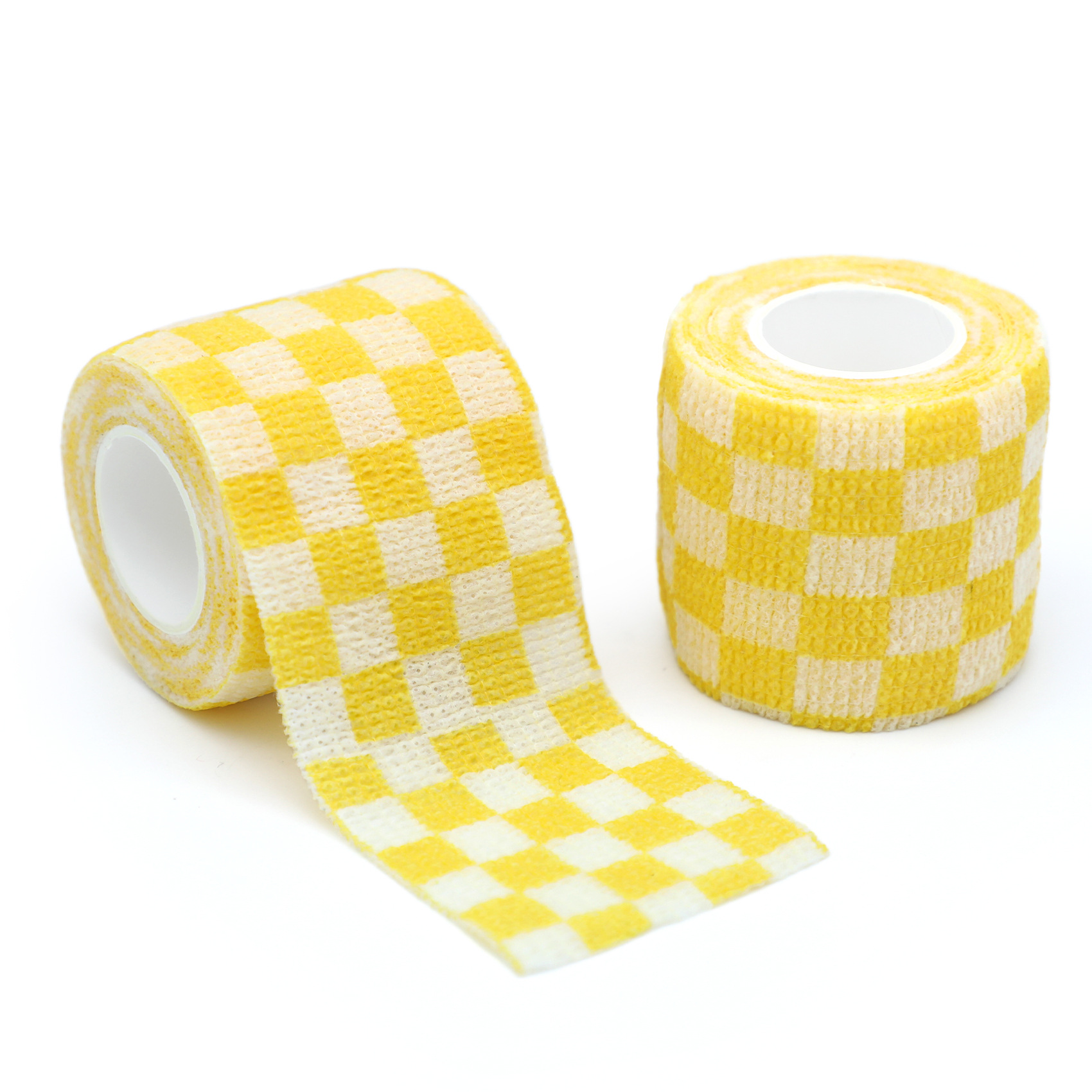 Picture of Factory wholesale non-woven self-adhesive elastic elastic bandage sports protection ankle pet print finger bandage