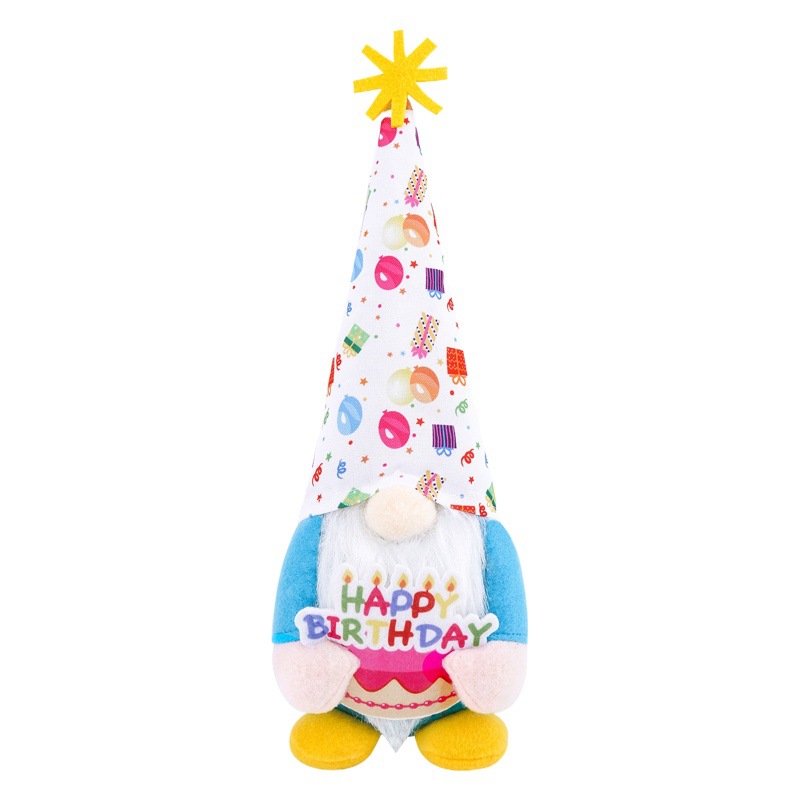 Birthday Faceless Old Man Birthday Faceless Doll Sitting Posture Doll Creative Faceless Old Man Holiday Gift Ornaments Wholesale