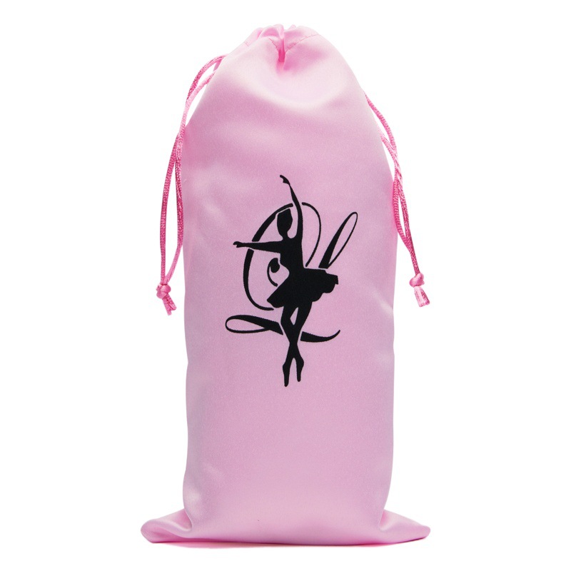 Cross-Border Export Dance Shoe Storage Bag Ballet Shoes Soft-Soled Shoes Satin Practice Shoe Bag Logo Shoe Bag