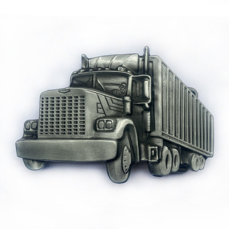 Truck Belt Buckle US Optimus Prime Leisure Car Belt Buckle European and American Fashion Personality Truck Pants Buckle
