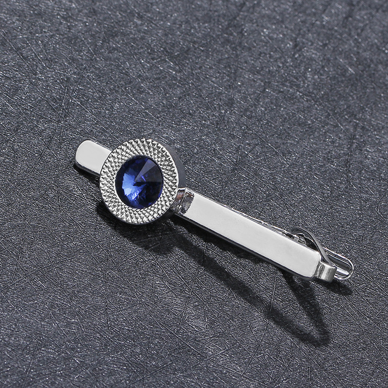 Picture of European and American Fashion Trendy Men's Tie Clip French Shirt Business Versatile Cufflinks Wish Amazon Hot Sale