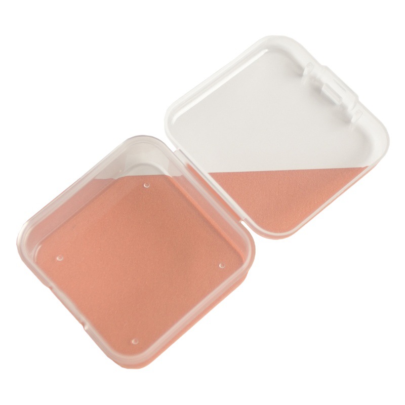 Square 4.5cm plastic box small toy accessories photo frame hook cross-border universal packaging plastic box flip pp storage