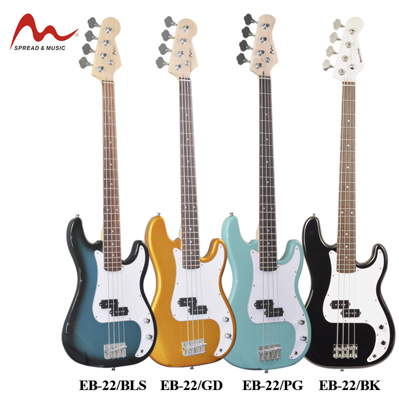 21 Pin Electric Bass Four String Bass Beginner Bass Multicolor Guitar Wholesale