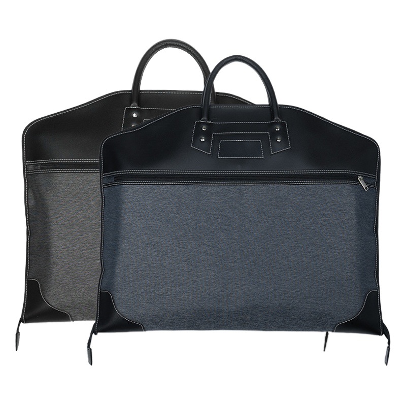 High-end luxury suit bag in stock business trip suit handbag clothing storage folding zipper dust bag