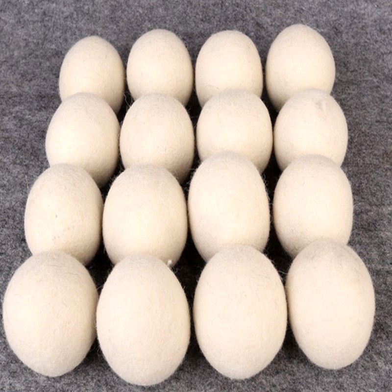 Picture of Manufacturer Wholesale Wool Drying Balls with Printable Logo Clothing Anti-Winding Anti-Wrinkle Felt Balls for Dryers Wool Balls