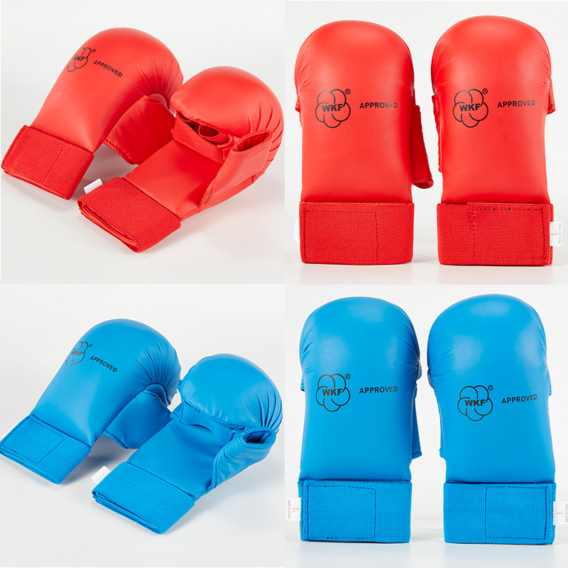 Karate Gloves Knuckles Adult Fighting Training Gloves Children's Karate WKF Knuckles Fingers Extremely True Knuckles