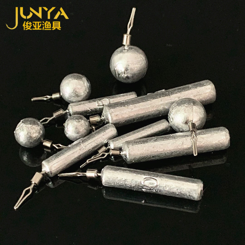Junya fishing gear reverse fishing lead pendant Luya lead pendant fishing accessories anti-hanging bottom lead pendant fishing gear accessories