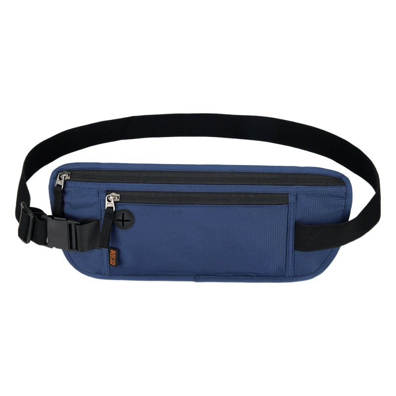 Cross-border new sports running waist bag outdoor multi-functional fitness bag large capacity anti-splash close-fitting mobile phone waist bag