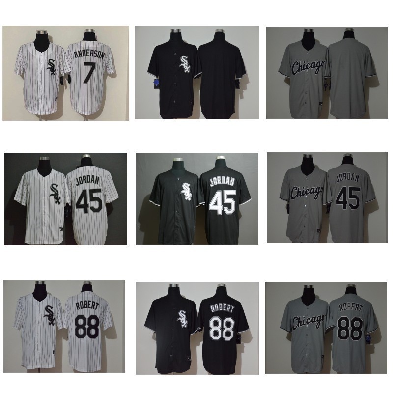 MLB Jersey White Sox Baseball Jersey Chicago White Sox jersey embroidered baseball uniform