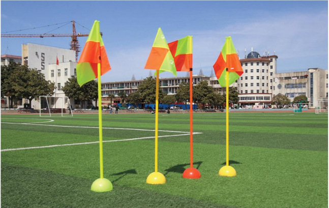 Picture of Factory Straight Hair Basketball Dribble Around Rod Football Around Rod Basketball Sign Rod Football Corner Flag Football Training Sign Rod