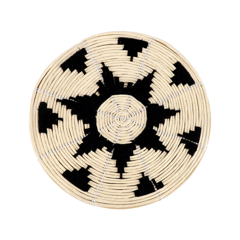 Picture of New Chinese style wall hanging three-dimensional wall decoration creative living room entrance background wall decoration disc floral decoration pendant