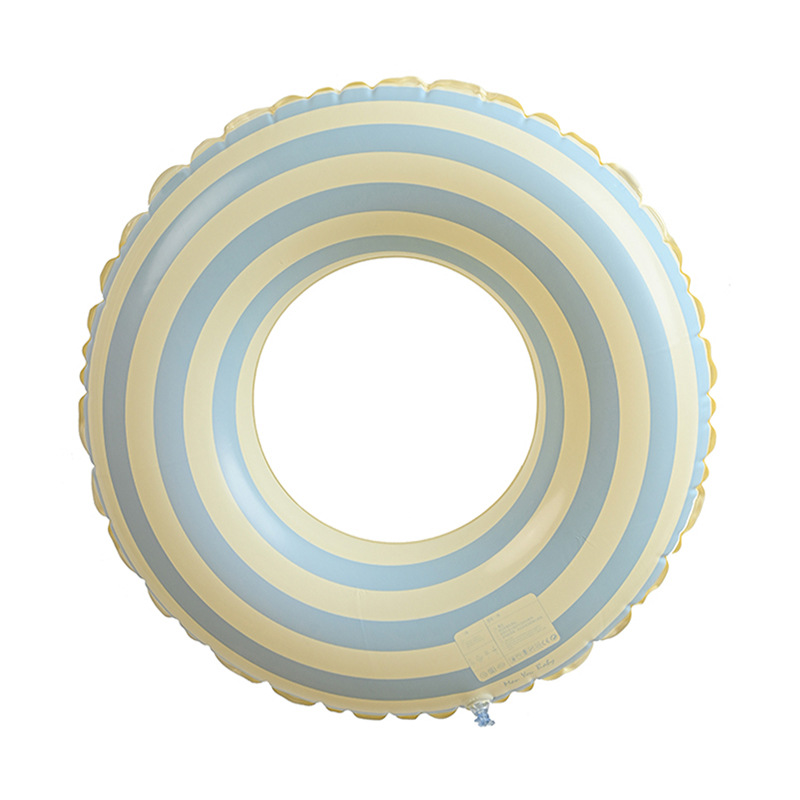 Picture of Factory wholesale thickened children's striped adult swimming ring inflatable underarm ring net red floating ring double airbag swimming ring