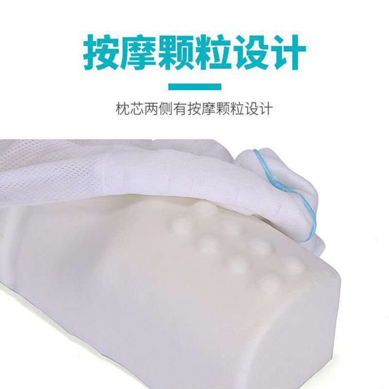 Picture of Memory cotton cervical pillow spine reverse bow maintenance sleep traction pillow mini neck pillow slow rebound memory pillow wholesale