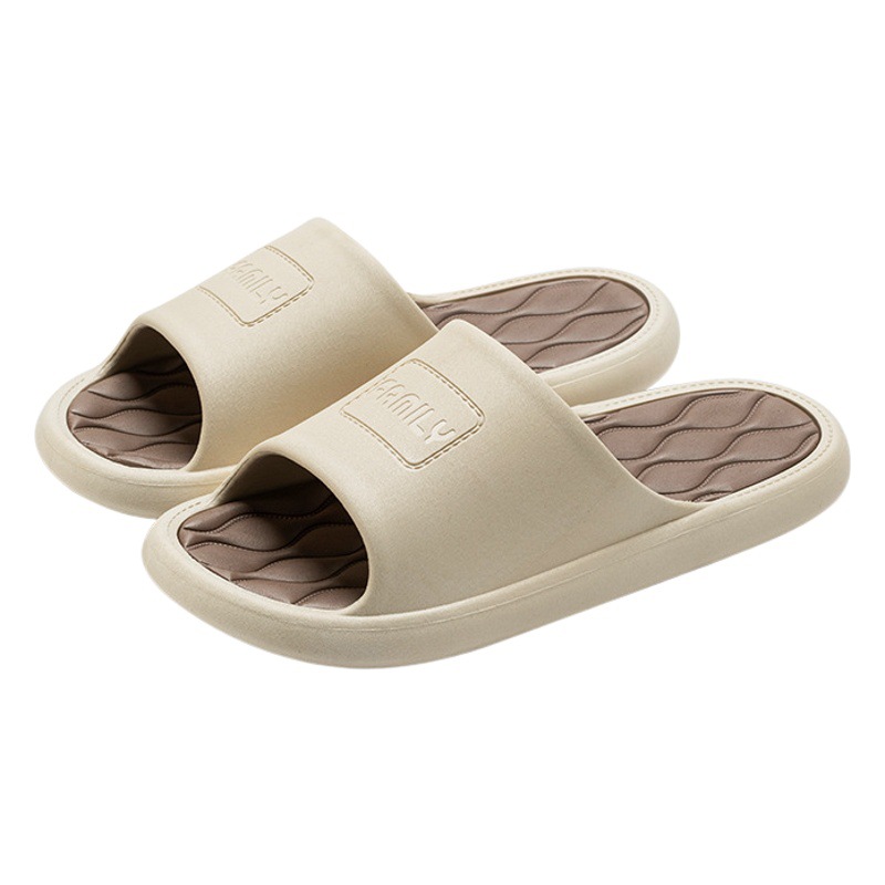 Slip-on Slippers Men's Indoor Home Bathroom Bathing Mute Non-slip New Household eva Sandals for Women Summer