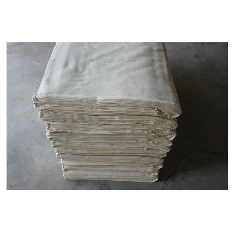 Picture of Zhifeng textile factory supply wide 3.9 feet cotton bean bag cloth kitchen cage cloth machine thousands of cloth