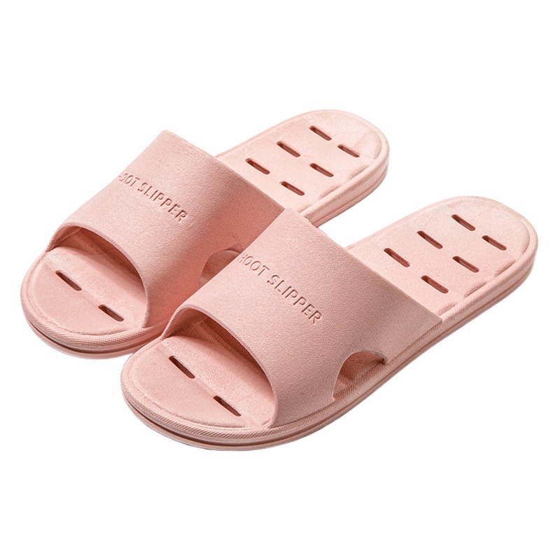 Bathroom slippers men's summer indoor bath non-slip leaking quick-drying couples home bathroom hotel slippers women