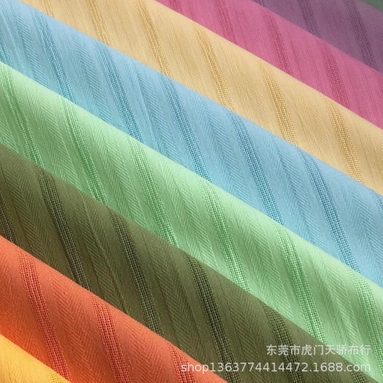 Woven Cotton Thin Gauze Jacquard 105g Herringbone Pattern Ethereal Pattern Hollow Jacquard Shirt Dress Material