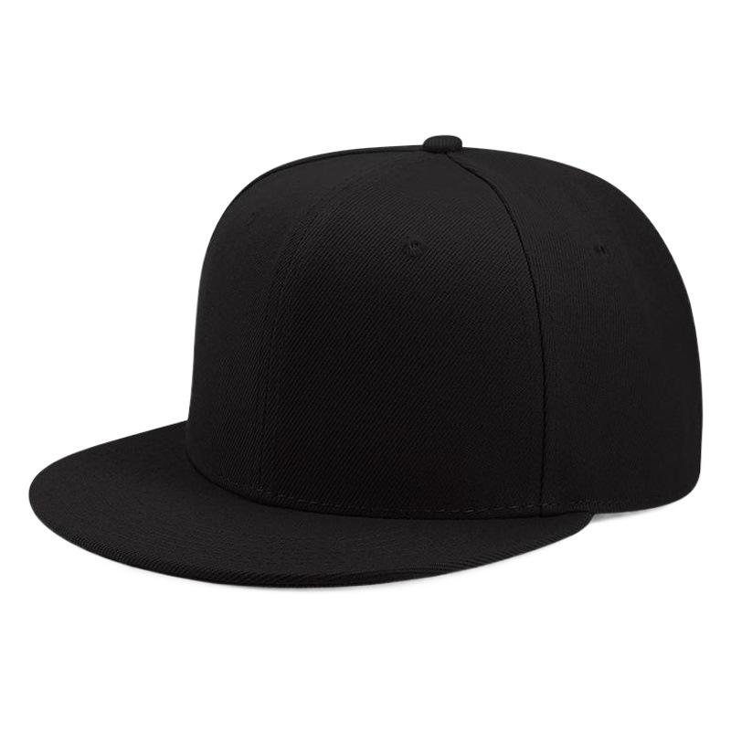 Custom Light Panel Hip-Hop Flat Rim Baseball Hat Men's and Women's Street Sunshade Cap All-Match Casual Flat Rim Hip-Hip Hat